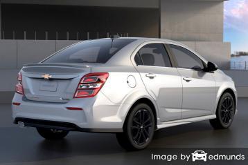 Insurance rates Chevy Sonic in Phoenix