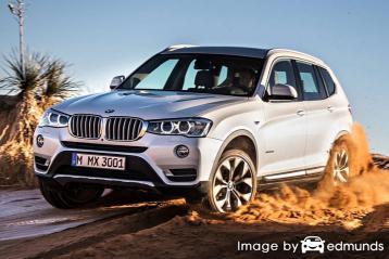 Insurance rates BMW X3 in Phoenix