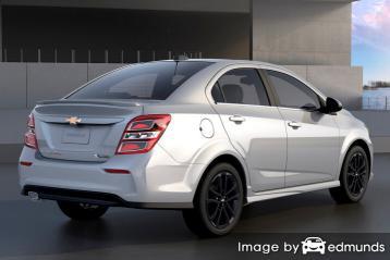 Insurance rates Chevy Sonic in Phoenix