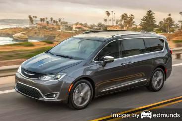 Insurance rates Chrysler Pacifica in Phoenix