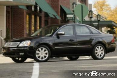 Insurance rates Ford Five Hundred in Phoenix