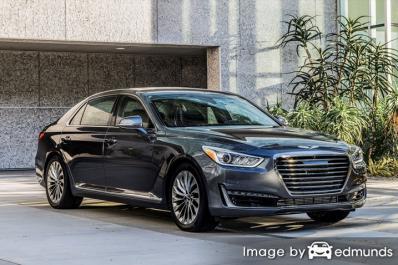 Insurance rates Hyundai G90 in Phoenix