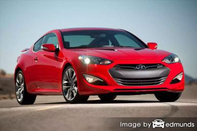 Insurance rates Hyundai Genesis in Phoenix