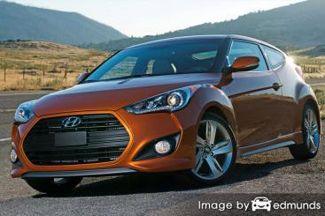 Insurance rates Hyundai Veloster in Phoenix