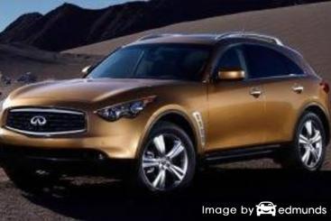 Insurance rates Infiniti FX35 in Phoenix