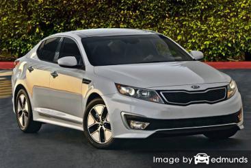 Insurance rates Kia Optima Hybrid in Phoenix