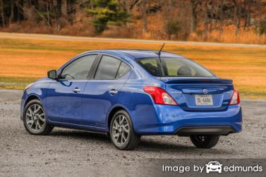 Discount Nissan Versa insurance