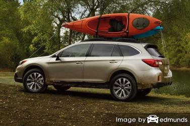 Insurance rates Subaru Outback in Phoenix