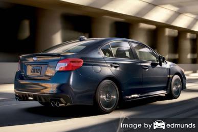 Insurance rates Subaru WRX in Phoenix