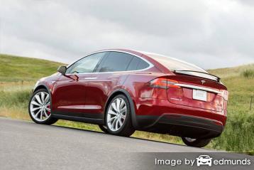 Insurance quote for Tesla Model X in Phoenix