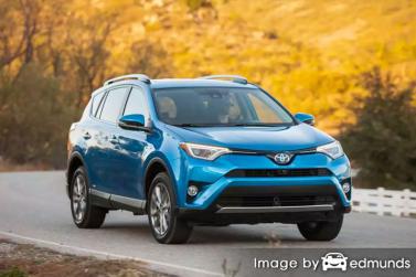 Insurance rates Toyota Rav4 Hybrid in Phoenix