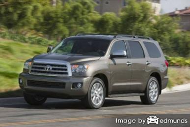 Insurance rates Toyota Sequoia in Phoenix